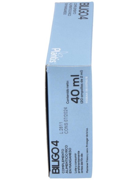 Biligo-4 Mn 20 Ampollas X 2 Ml de Artesania