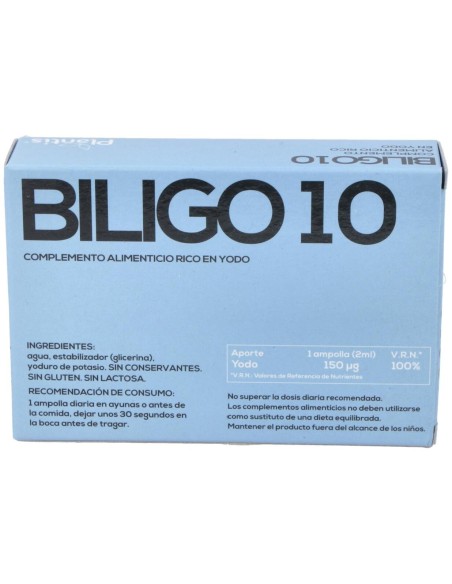 Biligo-10 I 20 Ampollas X 2 Ml de Artesania