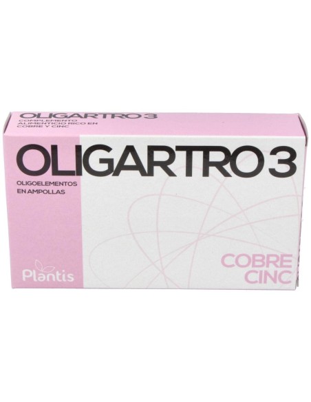 Oligartro-3 Cu-Zn 20 Amp X 5Ml de Artesania