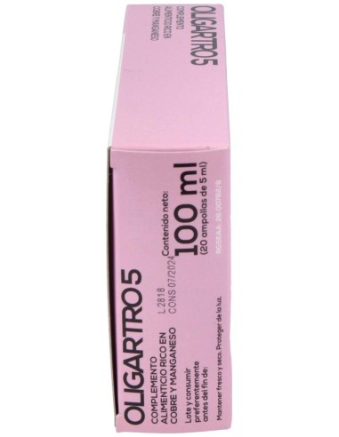 Oligartro-5 Mn-Cu 20 Amp X 5Ml de Artesania