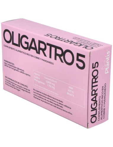 Oligartro-5 Mn-Cu 20 Amp X 5Ml de Artesania