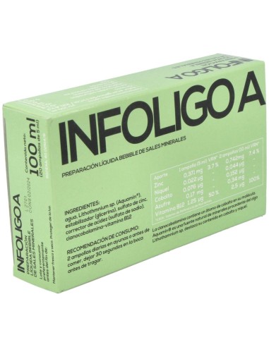 Infoligo A (Zn-Ni-Co-S) 20 Amp. de Artesania