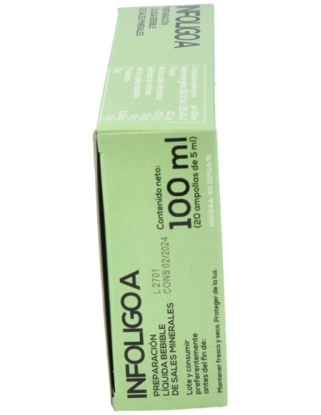 Infoligo A (Zn-Ni-Co-S) 20 Amp. de Artesania