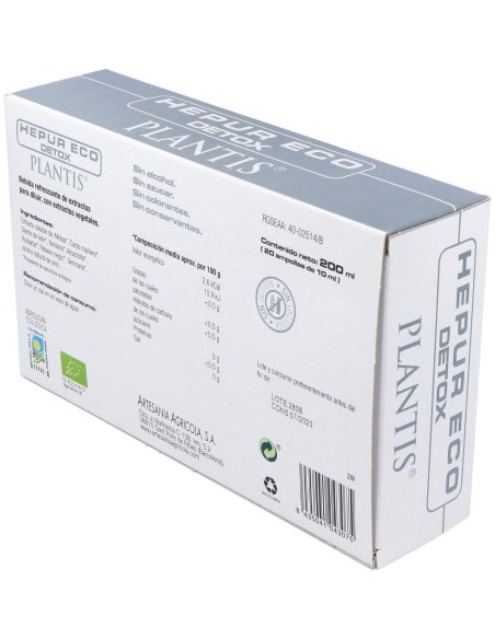 Hepur Eco Plantis 20Viales de Artesania