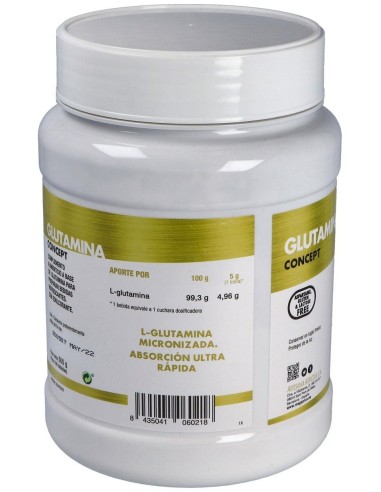 Glutamina Concept 500Gr. de Mega Plus