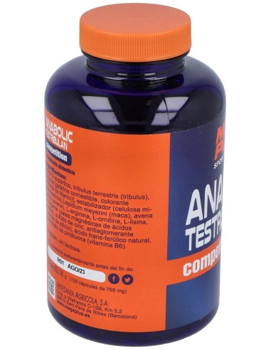 Anabolic Testribulan Competition 120Cap. de Mega Plus