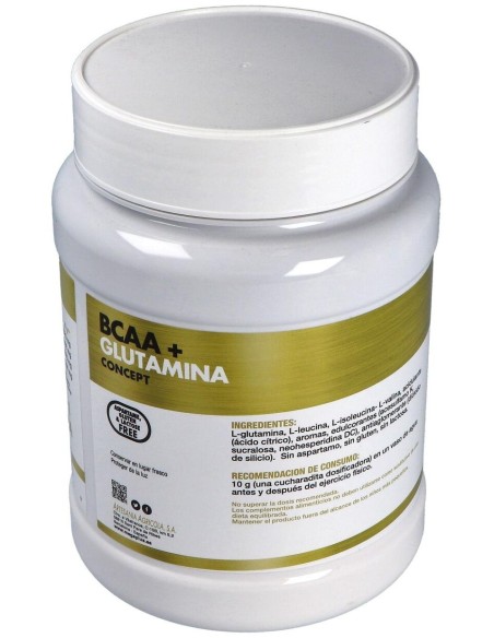 Bcaa+Glutamina Concept Piña 500Gr. de Mega Plus