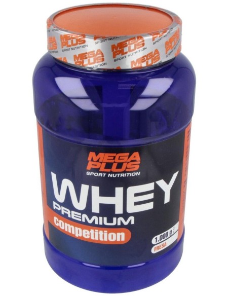 Whey Premium Competition Fresa 1Kg. de Mega Plus