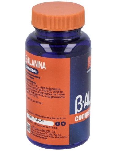 Beta Alanina 60Cap. de Mega Plus