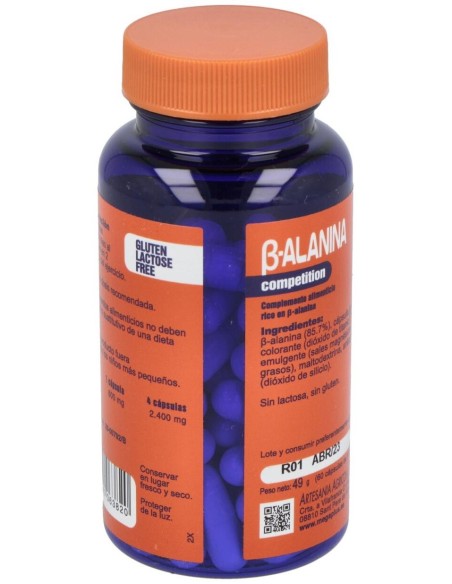 Beta Alanina 60Cap. de Mega Plus