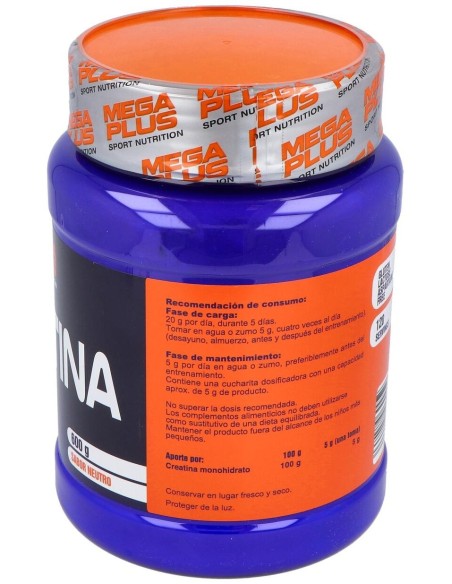 Creatina Competition 600Gr. de Mega Plus
