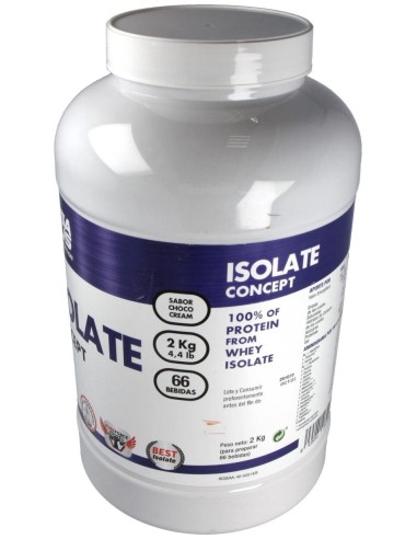 Isolate Concept Chocolate 2Kg. de Mega Plus