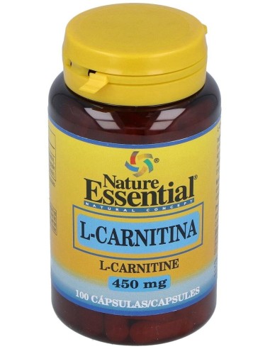 L-Carnitina 450Mg. 100Cap. de Nature Essential