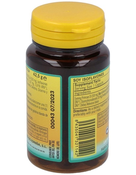 Isoflavonas De Soja 620Mg. 50Perlas de Nature Essential