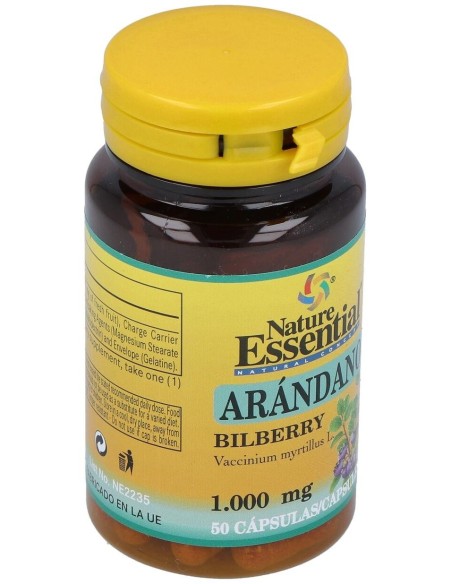 Arandano 1000Mg. 50Cap. de Nature Essential