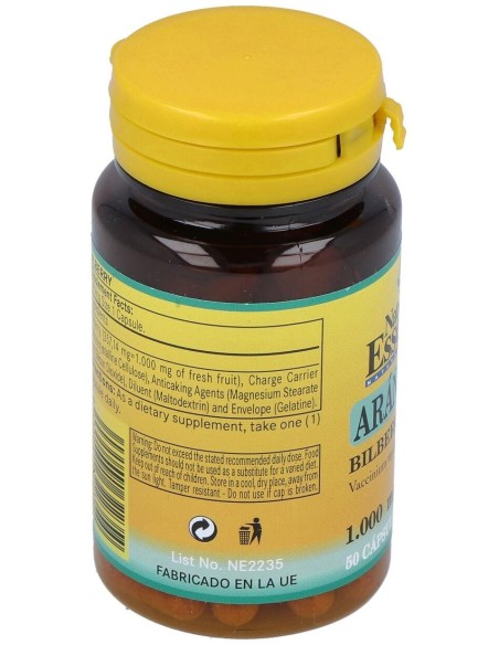 Arandano 1000Mg. 50Cap. de Nature Essential