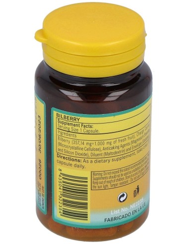 Arandano 1000Mg. 50Cap. de Nature Essential