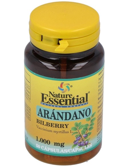 Arandano 1000Mg. 50Cap. de Nature Essential