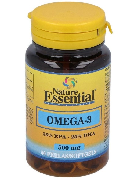 Omega 3 (Epa 35% Dha 25%) 500Mg. 50Perlas de Nature Essential