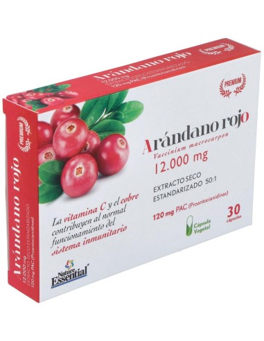 Arandano Rojo (Ext Seco 120 Proantocianidas) 30Cap de Nature Essential