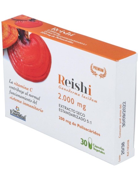 Reishi 2000Mg. 30Cap. de Nature Essential