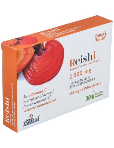 Reishi 2000Mg. 30Cap. de Nature Essential