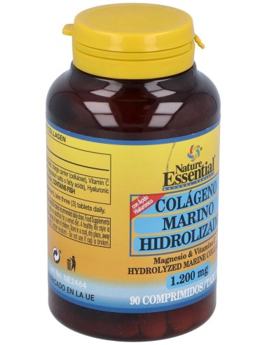Colageno Marino Hidrolizado + Mag. 1200Mg. 90Comp. de Nature Essential