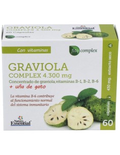 Graviola Complex 4300Mg. 60Cap. de Nature Essential 2