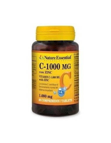 Vitamina C 1000Mg+Zinc 60Comp. de Nature Essential