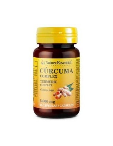 Curcuma 5000Mg+Vit.C+Pimienta 60Cap. de Nature Essential