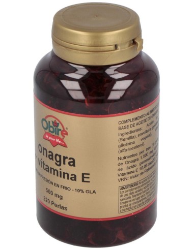 Aceite De Onagra 510Mg. 220Perlas de Obire