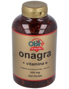 Aceite De Onagra 500Mg. 450Perlas de Obire 2