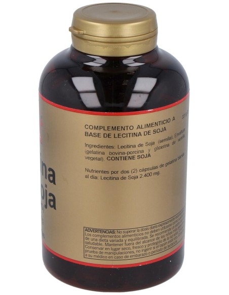 Lecitina De Soja Ip 1200Mg. 200Perlas de Obire