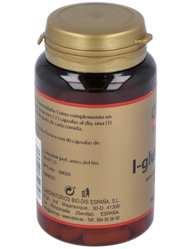L-Glutamina 90Cap. de Obire