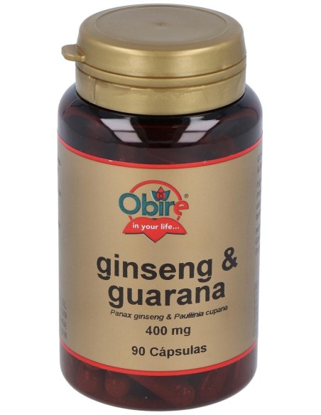 Ginseng Y Guarana 90Cap. de Obire