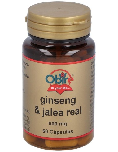Ginseng Y Jalea Real 60Cap. de Obire
