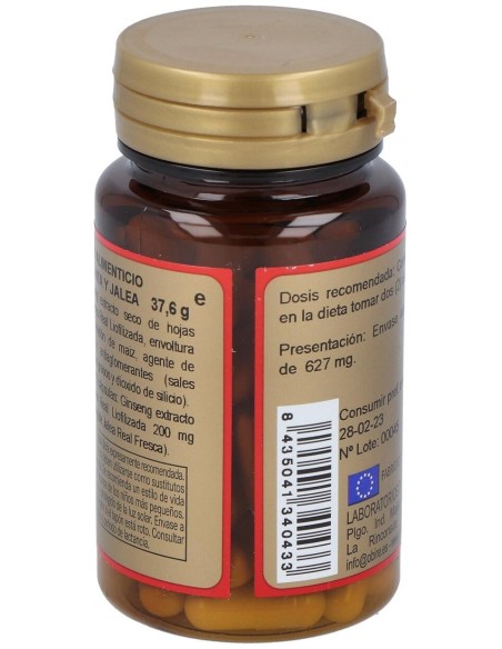 Ginseng Y Jalea Real 60Cap. de Obire
