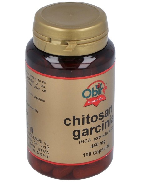 Chitosan Y Garcinia 100Cap. de Obire