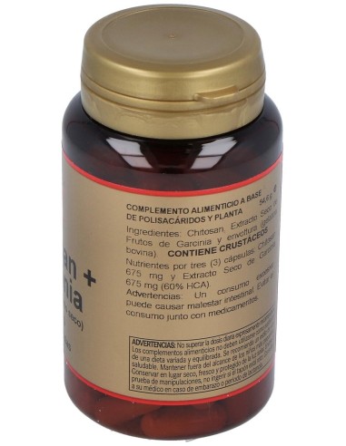 Chitosan Y Garcinia 100Cap. de Obire