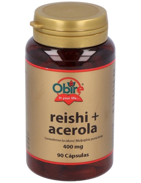 Reishi Y Acerola 400Mg. 90Cap. de Obire