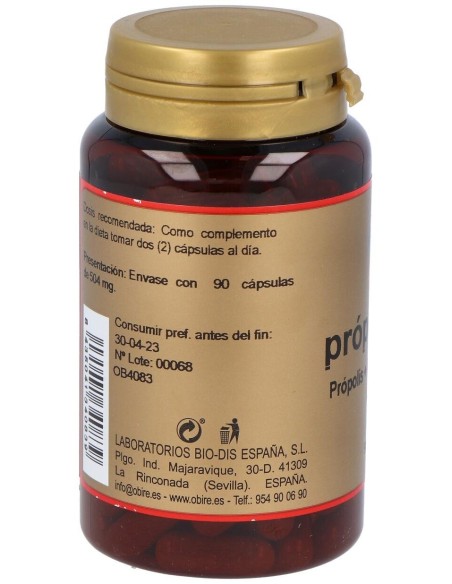 Propolis Plus 90Cap. de Obire