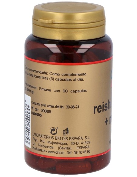 Reishi Shitake Maitake 90Cap. de Obire