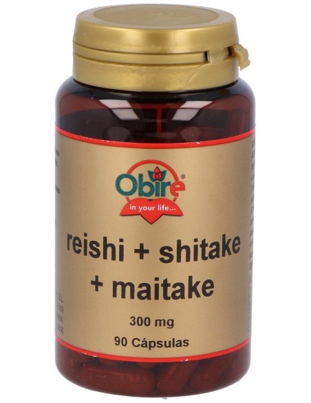 Reishi Shitake Maitake 90Cap. de Obire