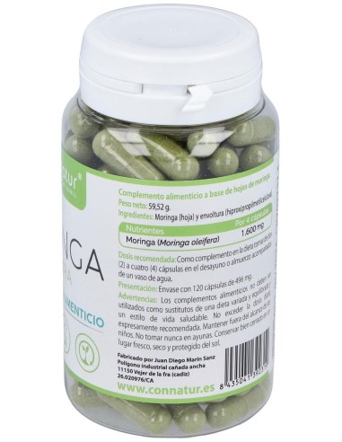 Moringa Oleifera 120Cap. de Connatur