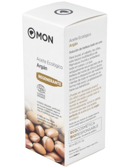 Aceite De Argan Eco 100% Puro 60Ml. de Mondeconatur