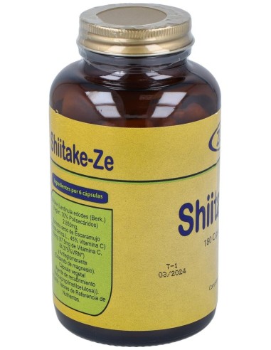 Shiitake-Ze 400Mg. 180Cap. de Zeus