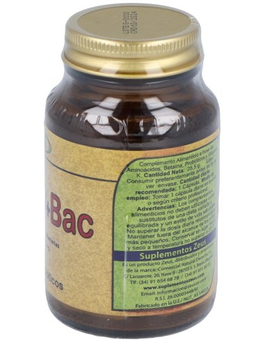 Cardio Bac 30Cap. de Zeus