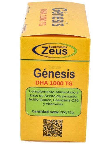 Genesis Dha Tg 1000 Omega 3 120Cap. de Zeus