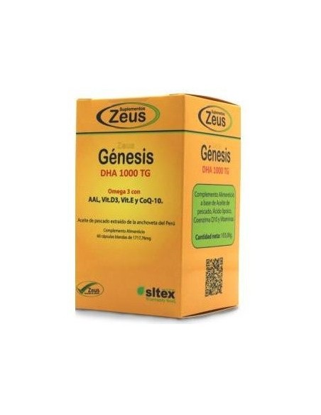 Genesis Dha Tg 1000 Omega 3 60Cap. de Zeus