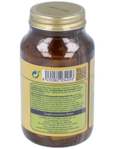 L-Triptofano-Ze 90Cap. de Zeus